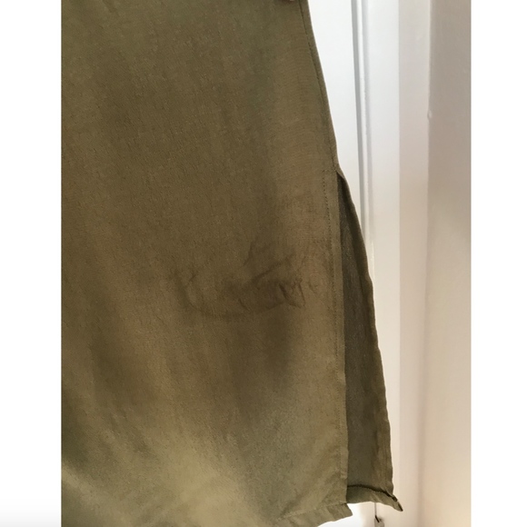 NWOT! Olive Button-Up Midi Dress by Arrays - Picture 6 of 8